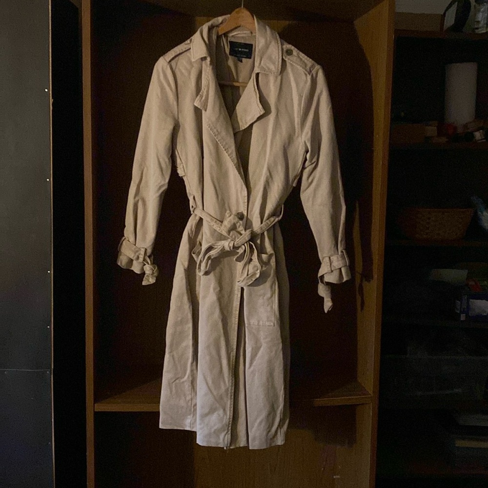 NWOT LUCKY BRAND TRENCH COAT